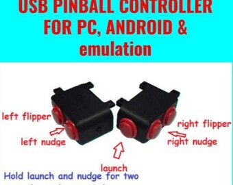 USB pinball controller for PC/Android/emulation