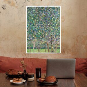 Gustav Klimt&#39;s Pear Tree (1903)  famous painting, Wall art décor, Famous Paintings,Wall Art prints, wall art décor, Fine art, Art Noveau