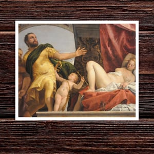 Respect by Paolo Veronese, National Gallery, London,oil on canvas, wall art décor,Famous Paintings, Wall Art prints, wall art décor,Fine art