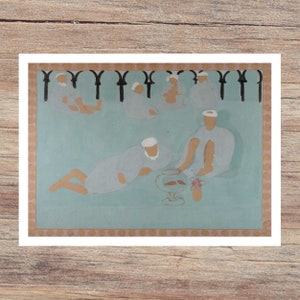Arab Coffee House Painting, Henri Matisse Art Print, Famous Wall Art, Famous Paintings, Art Gifts, Oil Painting Prints, Vintage Prints