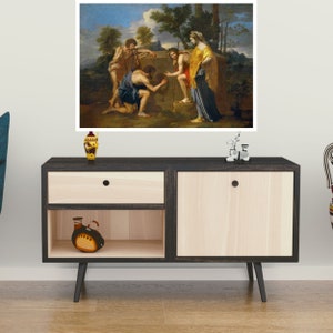 Et in Arcadia ego painting by Nicolas Poussin, Famous Paintings,Oil Painting Prints,Art Gifts, Vintage Painting Prints, Decor, gifts for her