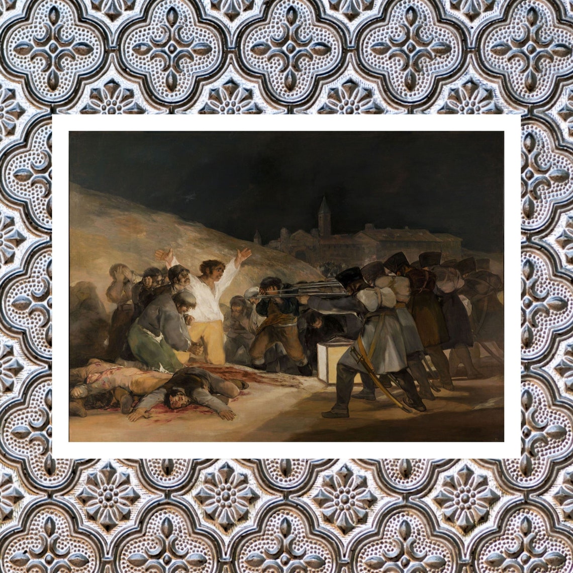 Goya The Third Of May 1808 Francisco Goya Painting Print the Third of May 1808 Painting - Etsy