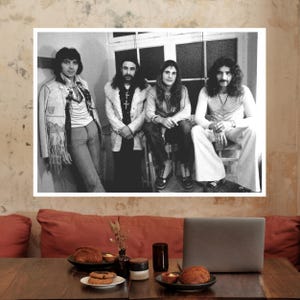 Black Sabbath Iconic Photo Print: Ozzy Osbourne, Tony Iommi