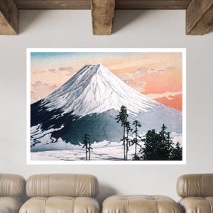 Katsuyama Neighborhood by  Hiroaki Takahashi, Art Print, Famous Wall Art, Japanese Paintings, Art Gift, Painting Prints, Japanese Woodblock
