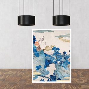 Fuji no Yukei by Utagawa Kuniyoshi, Japanese Paintings, Oil Painting Prints, Art Gifts, Vintage Painting Prints, Decor, gifts for her