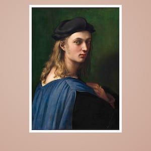 Raphael&#39;s Bindo Altoviti (ca. 1515), Fotos vintage, Regalos de carteles de arte, Grabados famosos, Art Deco, Cartel de arte vintage, Bellas artes, Decoración de pared