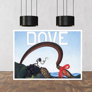 Dove (1924) painting  by Charles Demuth, Wall Art, Famous Painting, Art Poster Gifts, Art Deco, avant-garde art, Cubism , Surrealism