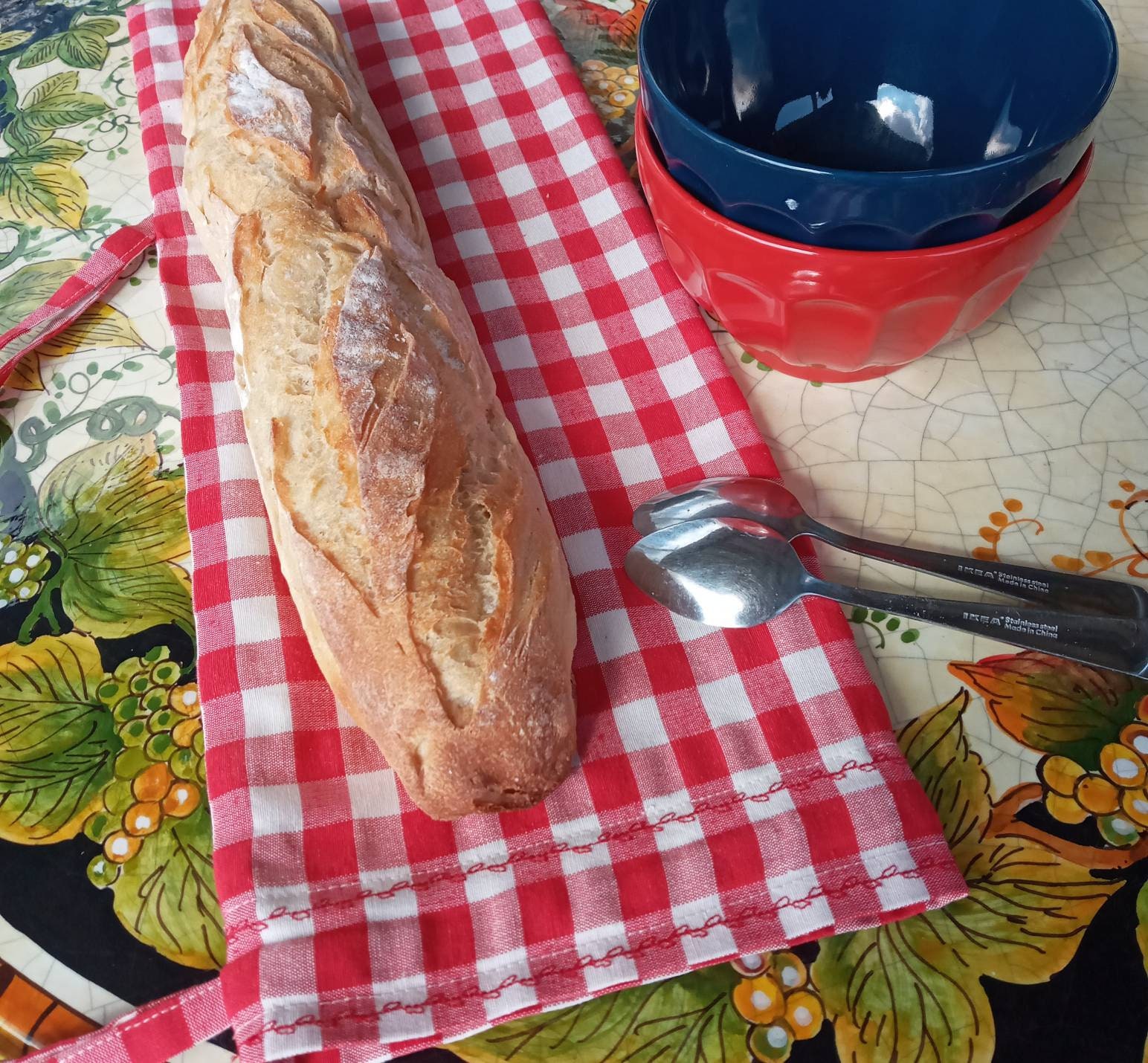 Sac à Pain Doublé et Brodé