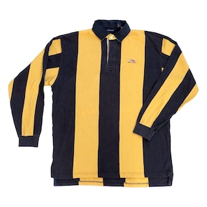 Vintage 80’s GANT Long Sleeve Striped Polo | Polo Manica Lunga a Righe GANT Vintage Anni 80