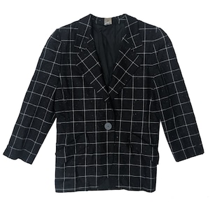 Vintage 80s KRIZIA Padded Shoulder Blazer