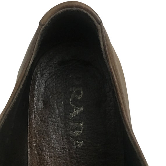 Vintage 90s PRADA Mens Lace-up Shoes | Lace-up Man Vintage