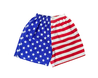 90's USA FLAG Swim Short | Short da Mare USA 90s