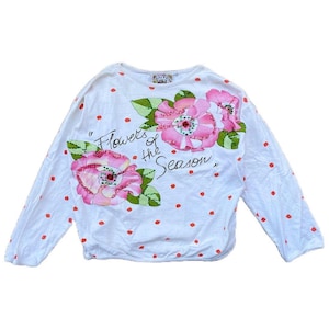 Vintage 80s Long sleeve Tee | T-shirt manica lunga vintage anni 80