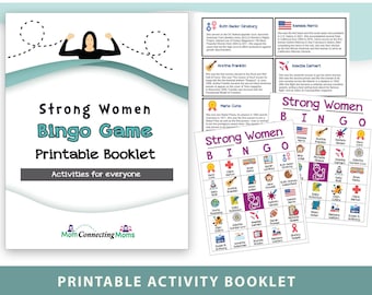 Strong Women Bingo Game: Celebrate and Learn About Strong and Powerful Women Through Play