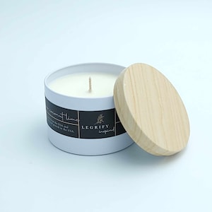 Bamboo Coconut Lime Travel Soy Candle