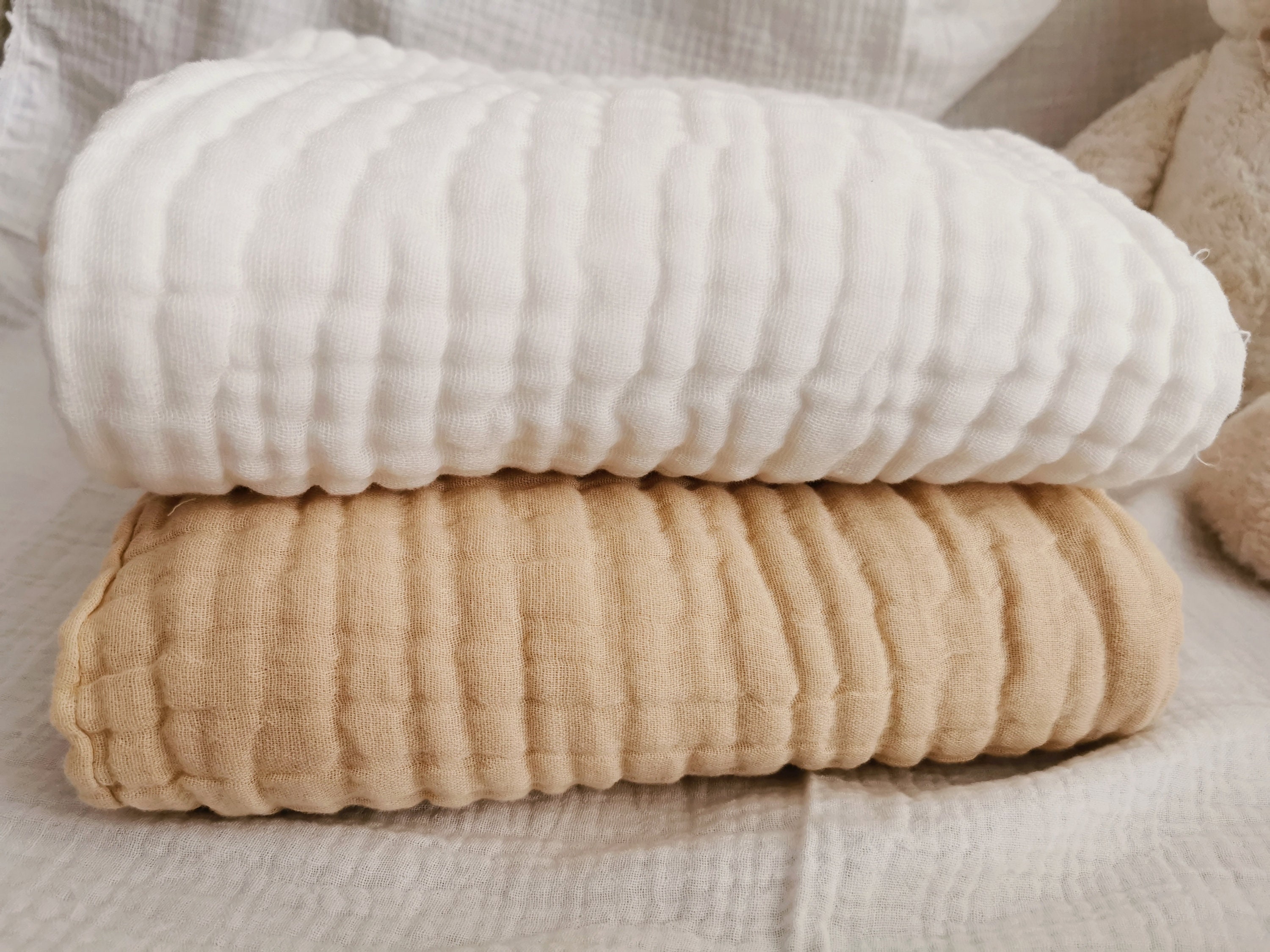 6 Layers Large Baby Blankets Cotton Swaddle Wrap for Newborn Etsy