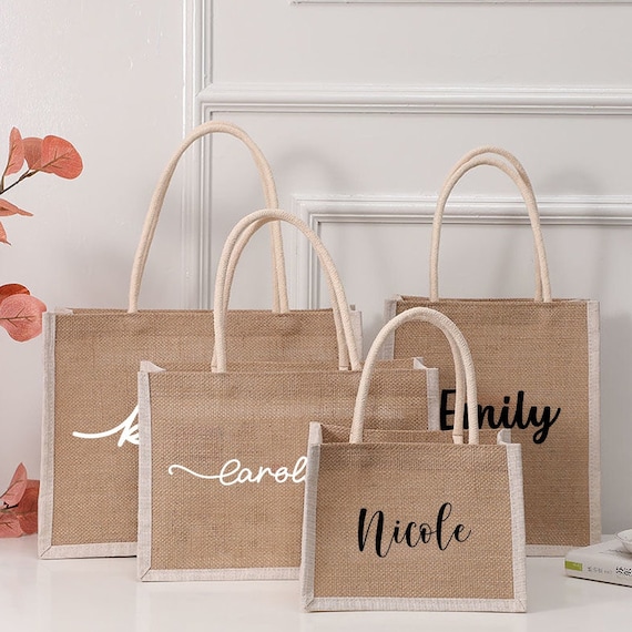 Monogrammed Tote Bags - Personalized With Custom Styles