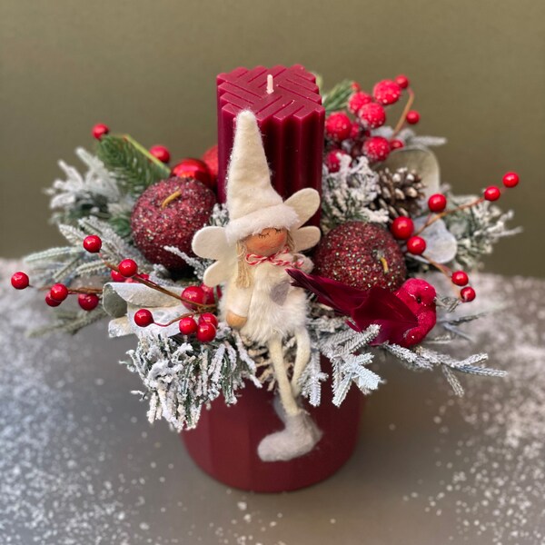 Christmas Centerpiece Etsy