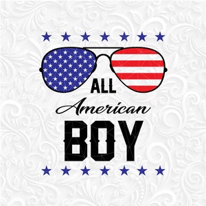 All American Boy Svg, 4th of July svg, My first fourth svg, 4th of July baby svg, eps, dxf, png print file, All american SVG. Chico Americano