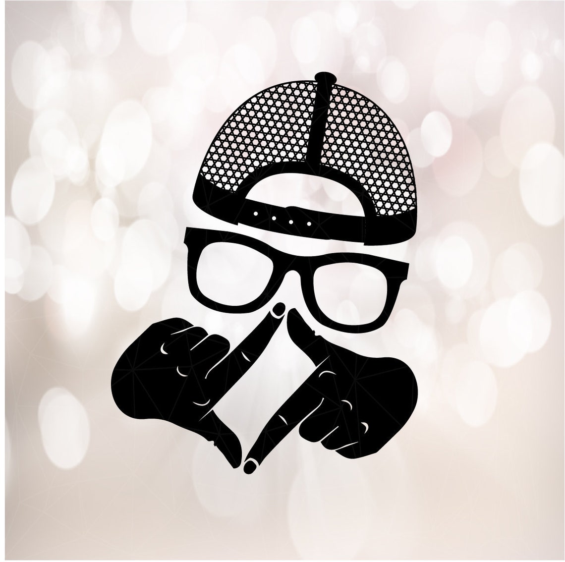 Squints Pop Culture L7 Weenie svg L7 Wiennie from the Etsy