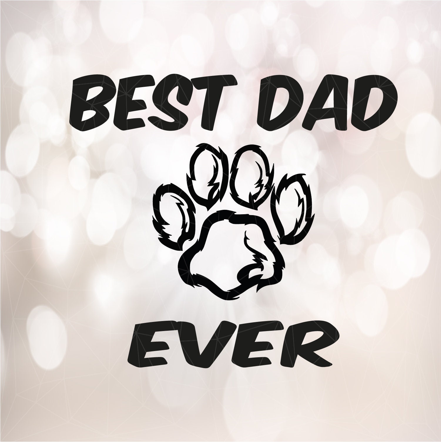 Best Dog Dad Ever svg Dog Dad Father's Day svg Dog svg | Etsy