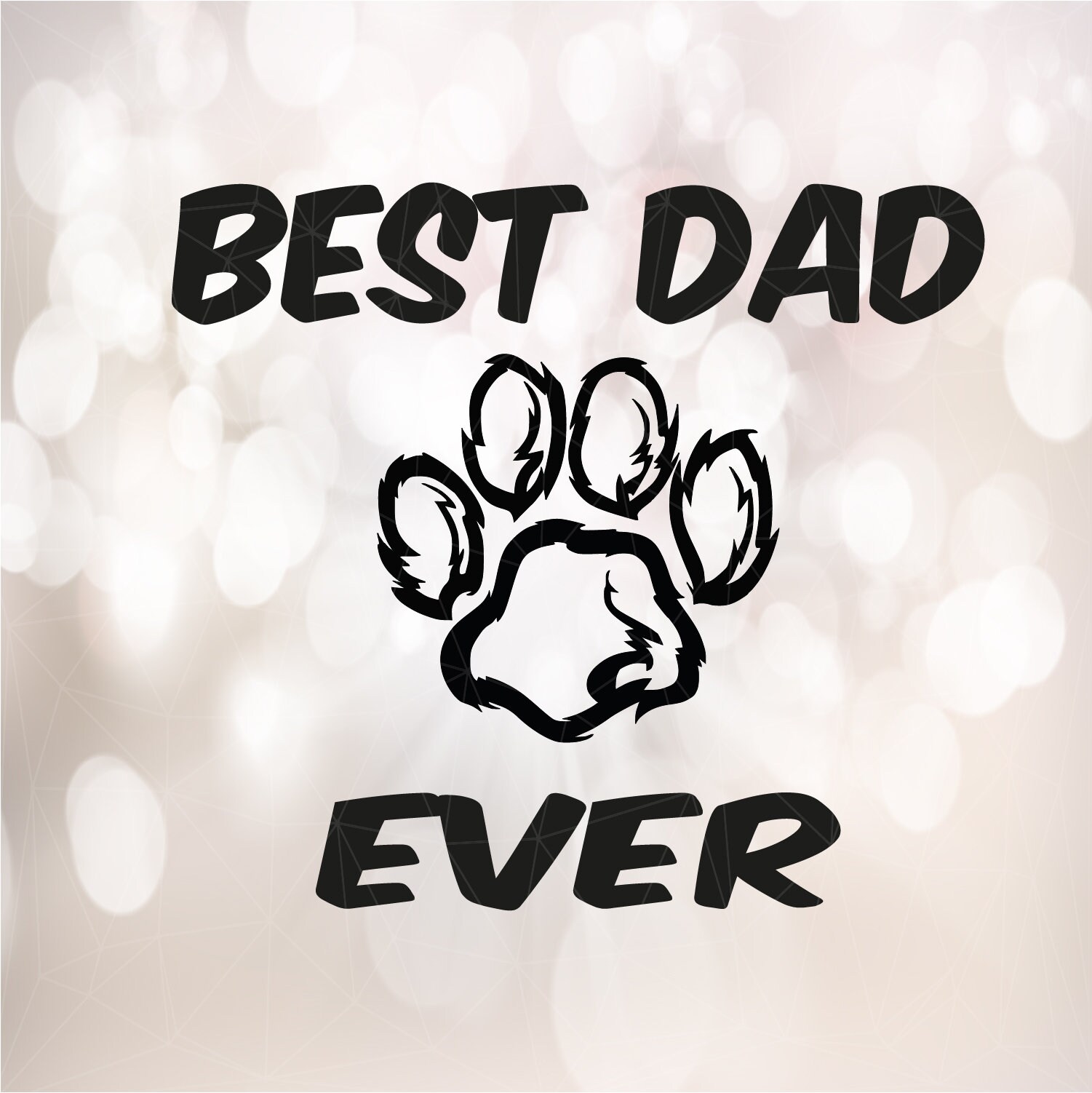 Download Best Dog Dad Ever svg Dog Dad Father's Day svg Dog svg | Etsy