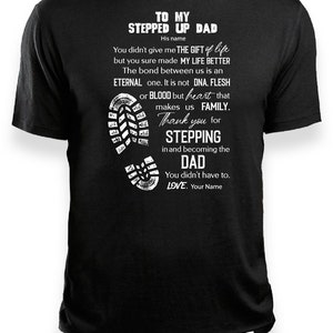 Stepped up Dad Svg, Bonus Dad Svg, Step Dad Svg Eps Dxf Png Print File ...