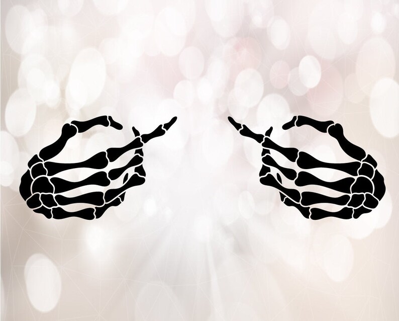 Skeleton Hands Svg Halloween Svg Halloween for Woman Svg | Etsy