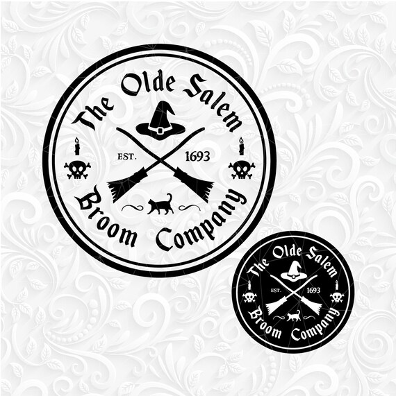 Salem Broom Company Svg. Digital Prints for Halloween Decor. A - Etsy