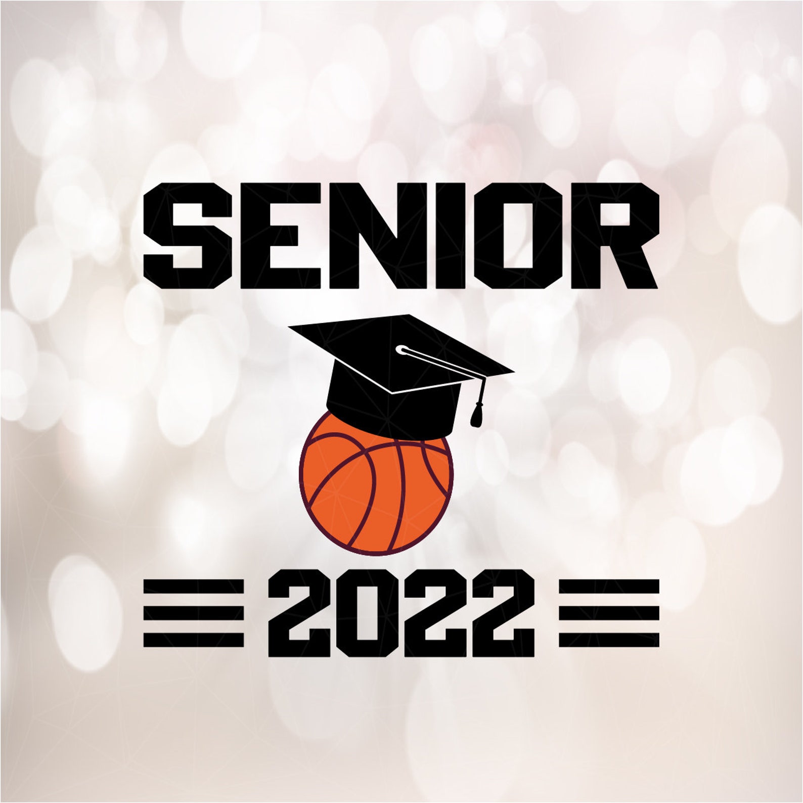 2022 Graduierung Basketball Svg Senior 2022 Svg Graduierung
