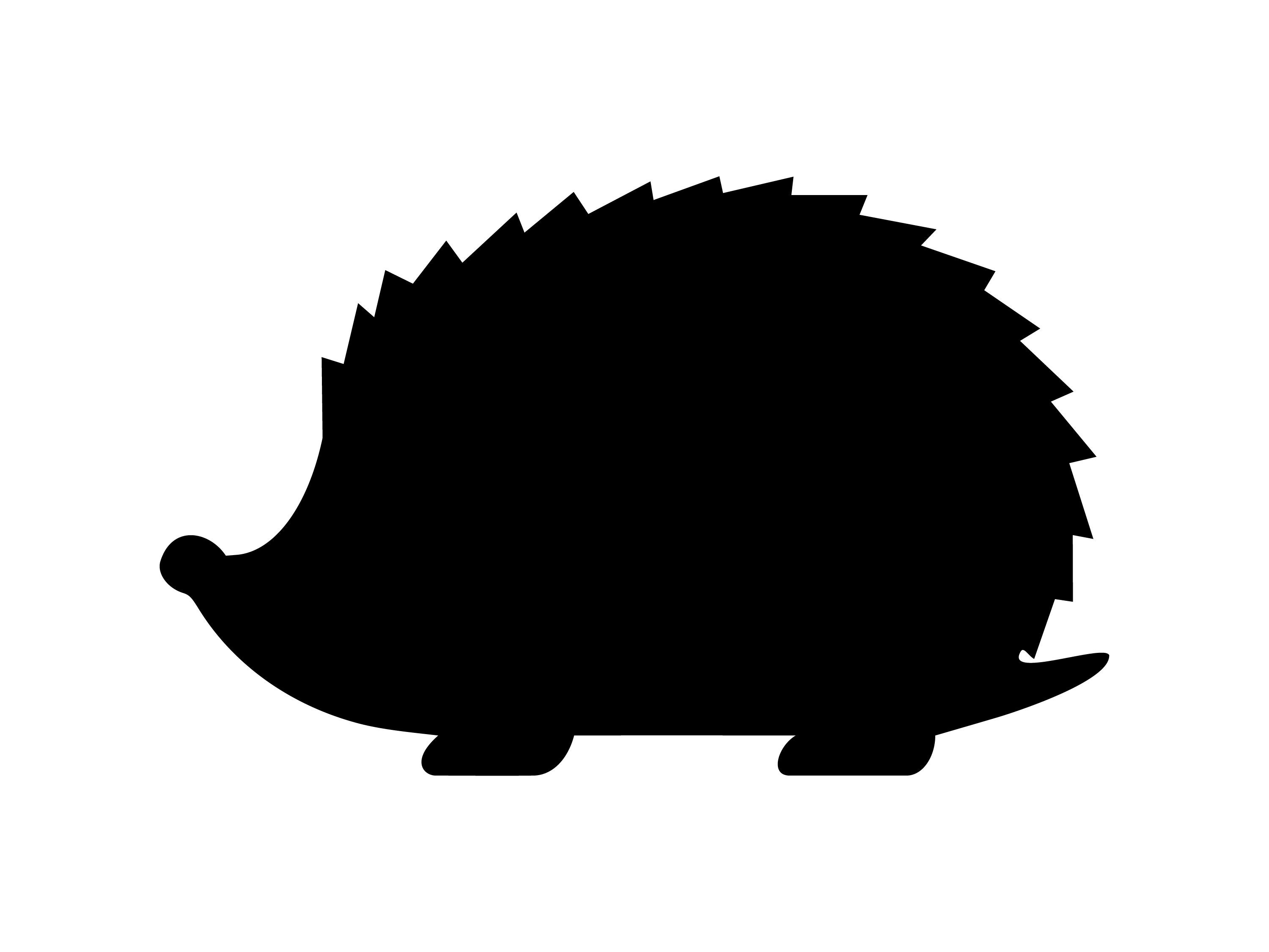 Hedgehog Silhouette