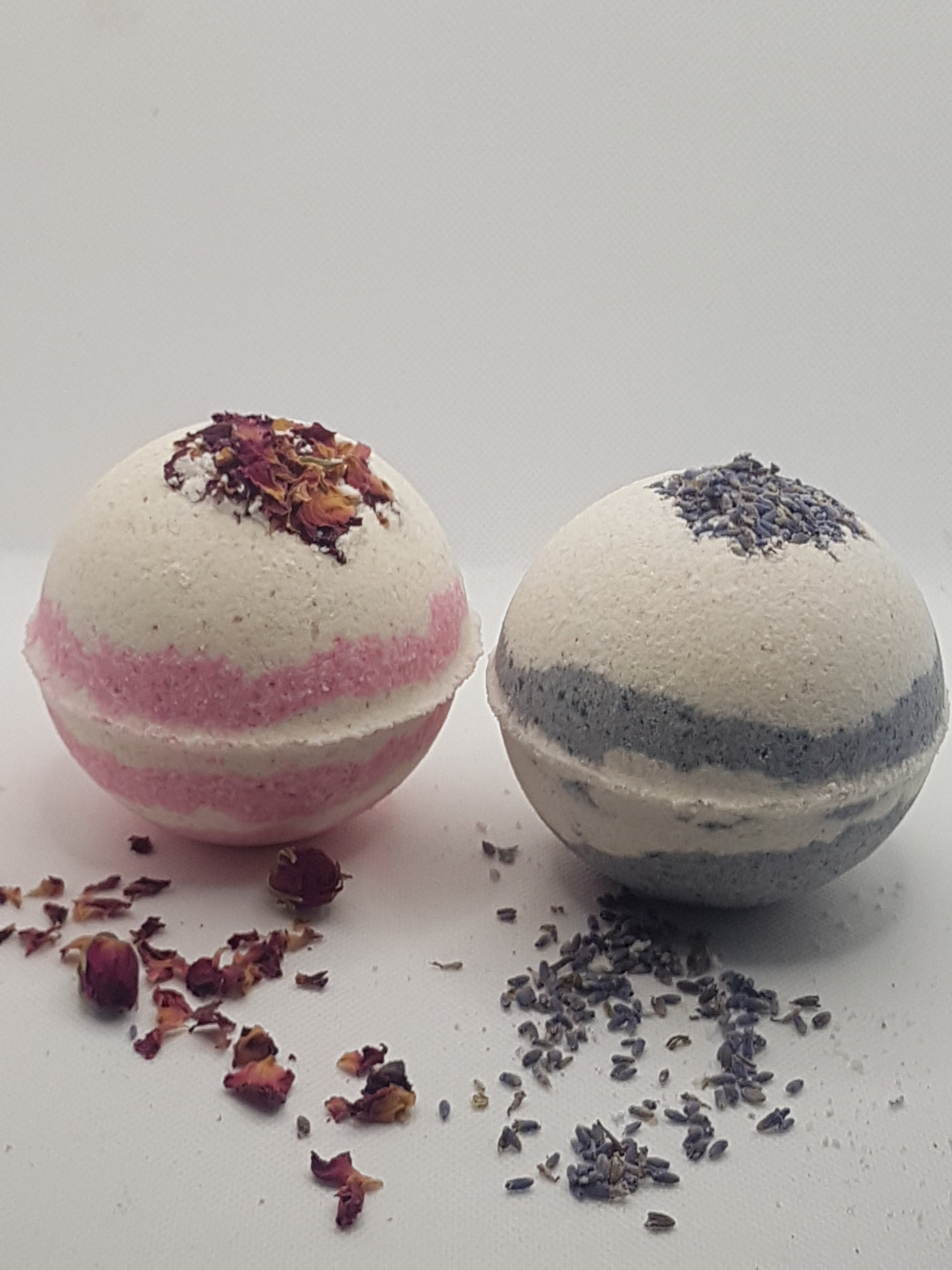 Set of 2 Handmade Jumbo Bath Bombs made with natural Etsy