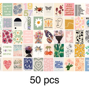 Printed 30/50/60pcs Danish Pastel Collage Kit 4x6/5x7 - Etsy