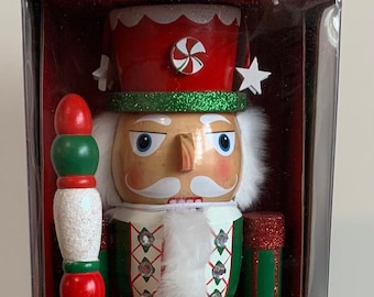 Bombay North Pole Guard Nutcracker 16 inches (40cm) tall - Christmas Ornament Gift Decor Wooden Original Soldier