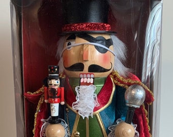 Bombay Mr.Drosselmeyer Nutcracker 19 inches (48cm) - Christmas Gift Decor Wooden Original Soldier