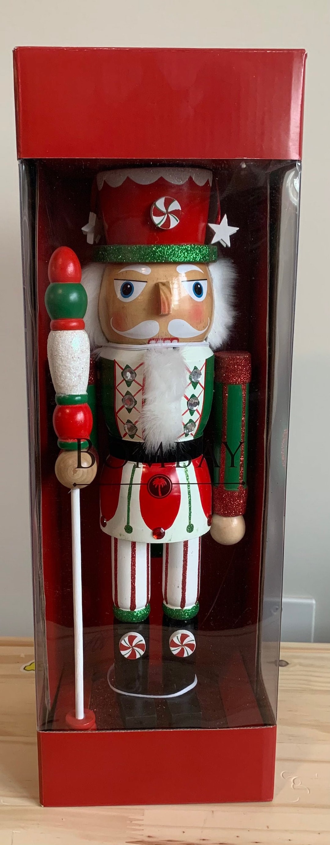 Bombay North Pole Guard Nutcracker 16 Inches 40cm Tall Christmas