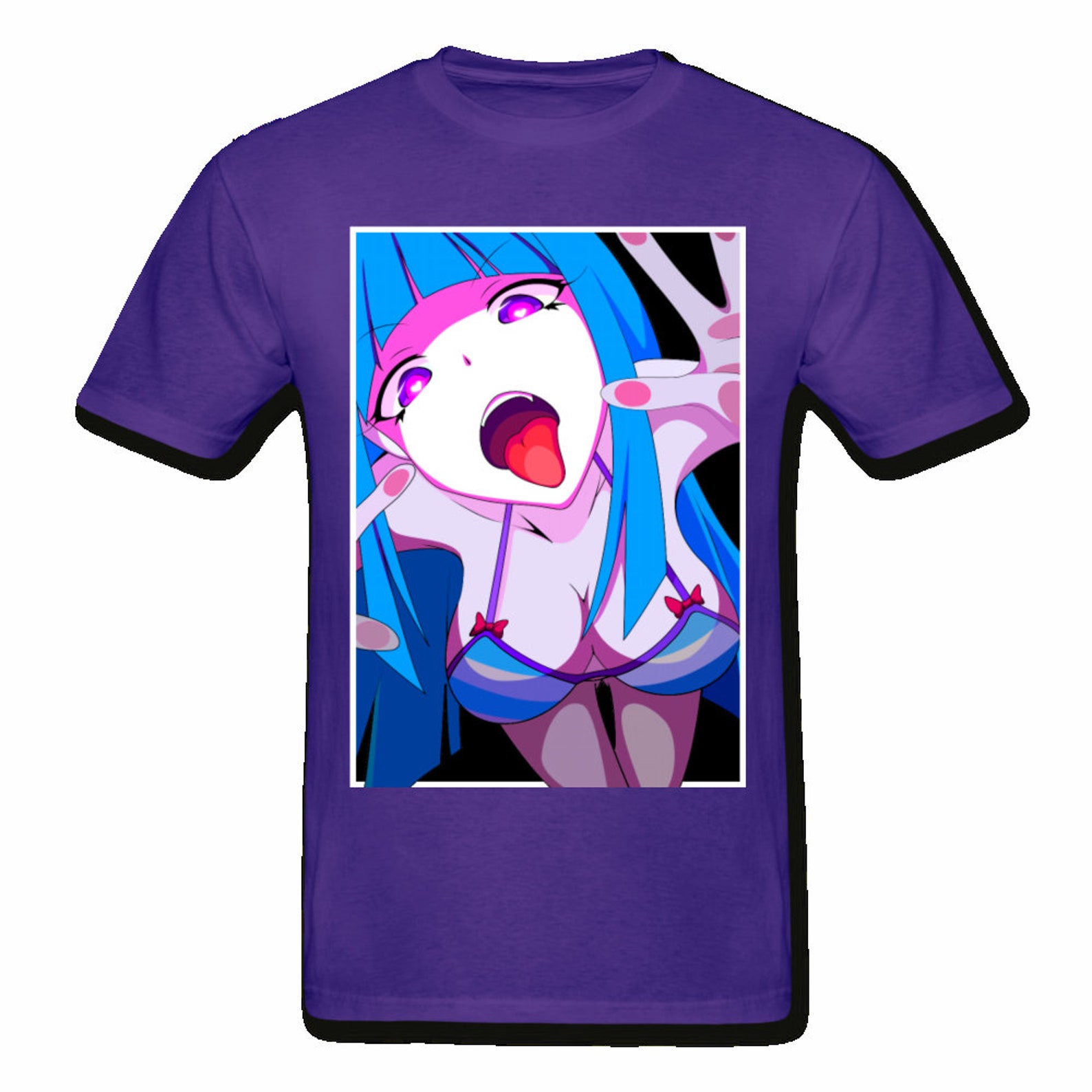 Meme Tshirt Anime Hentai Waifu Anime Art Hentai Ecchi Etsy