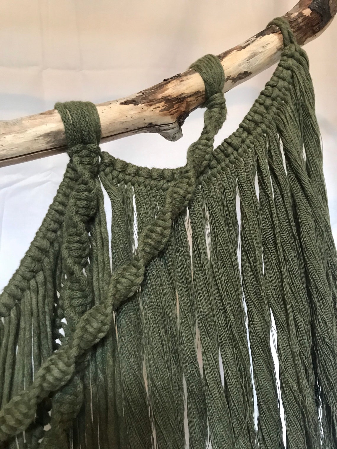 Large Macrame Wall Hanging Driftwood Macrame wall Hanging Etsy