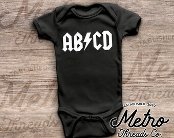 acdc baby outfit