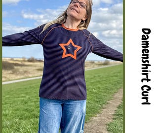Women's shirt Curl, sizes 32-54