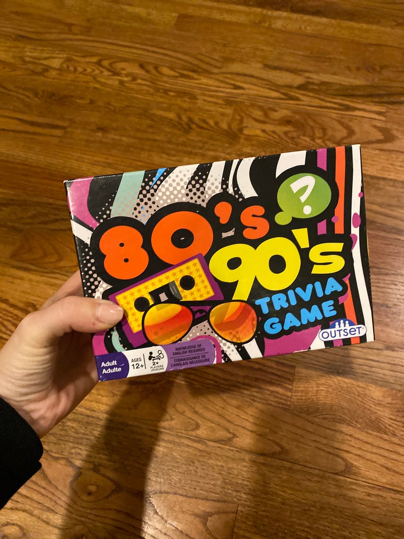 80\u2019s 90\u2019s Trivia Game