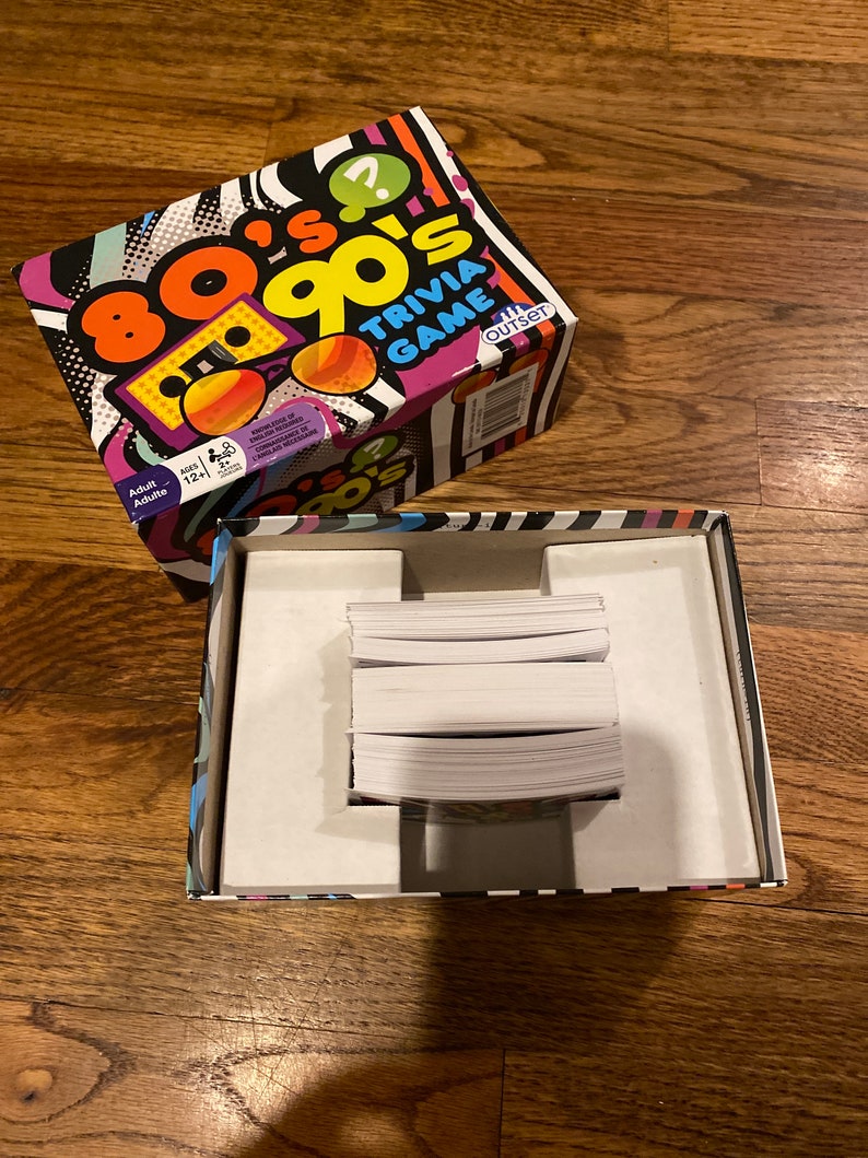 80\u2019s 90\u2019s Trivia Game