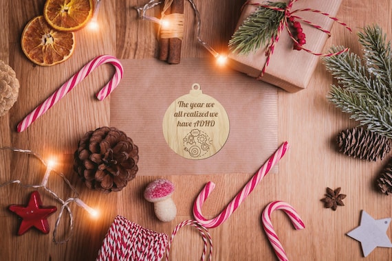 ADHD Ornament | The Year we all realized we have ADHD