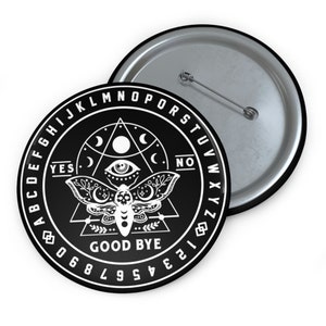 Spirit Board Button Pin | Ouija Pin | Witchy Pin