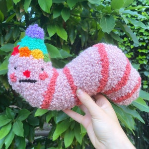 Party Worm Handmade Plush