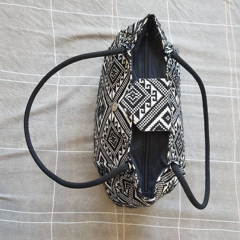 Handmade bag created by Hmong tribal craft in the north of image 7