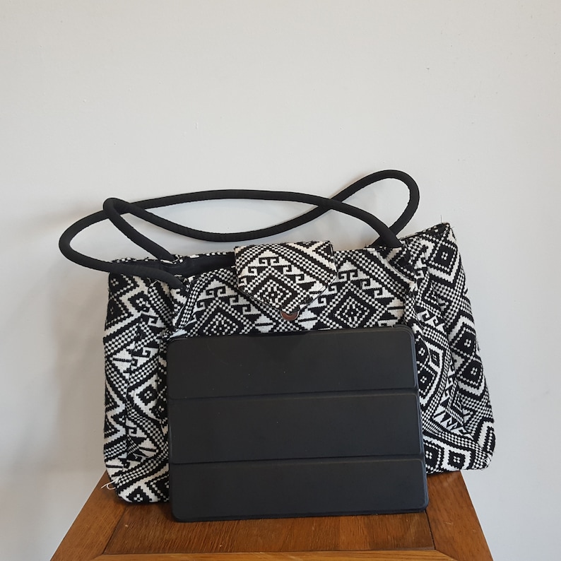 Handmade bag created by Hmong tribal craft in the north of image 9