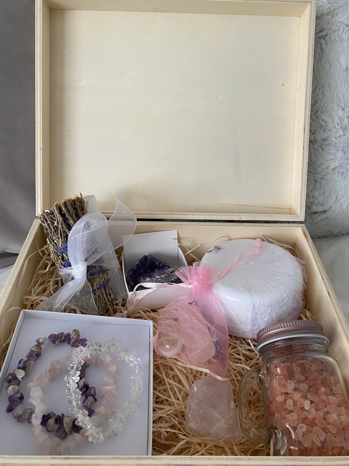 crystal thank you bag