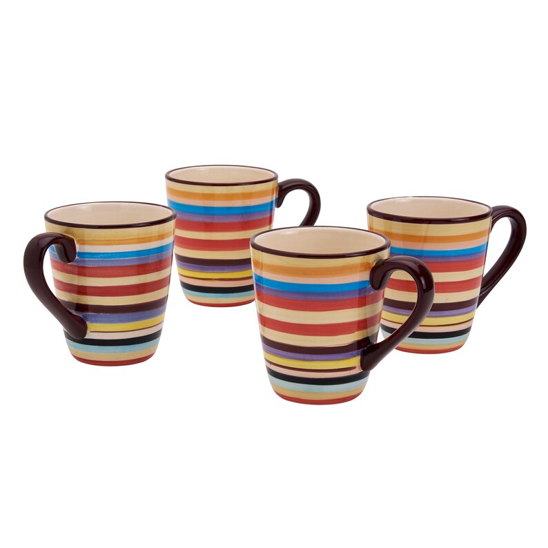 Tabletop Lifestyles Sedona 16ounce Mug Set of 4 Etsy India