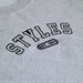 Vintage 'Styles' Varsity Crewneck